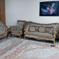 مبلمان هشت نفره به همراه غذا خوری چهار نفره|مبلمان خانگی و میز عسلی|تهران, سرآسیاب مهرآباد|دیوار