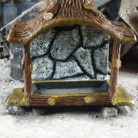 کباب پزباربیکیو خانگی سیمانی