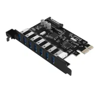 کارت هاب حرفهای USB 3.2 اوریکو ۷ پورت