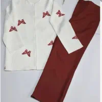 کت و شلوار طرح پروانه