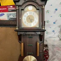 ساعت دیواری طرح چوب