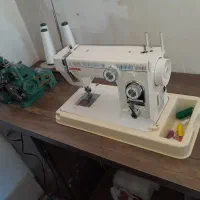 چرخ خیاطی ژانومه ۸۰۸ به همراه چرخ سردوز مدل پروانه