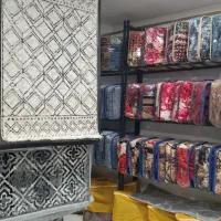 قالیچه ۱۰۰در۱۵۰ کرمی لاله مهرگان هفت خان رستم 102