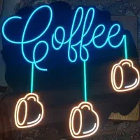 تابلو تخصصی نئون،تابلو استیکر نئون،لایتباکس
