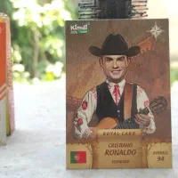 (کارت کیمدی) بازیکن Ronaldo و بازیکن PELE