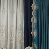 پرده پذیرایی وپرده آشپزخانه فوق‌العاده شیک وسالم