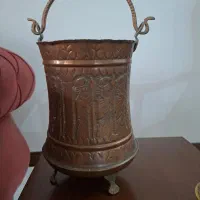 سطل مسی قدیمی