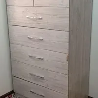 دراور ۶کشو رنگ کرمی سالم
