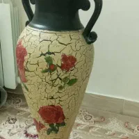کوزه سفالی طراح دار