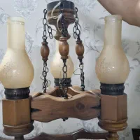 پنج تا لوستر چوبی