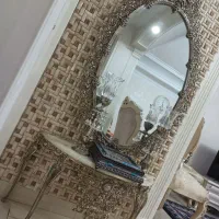 آیینه و شمعدان تمام برنج