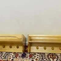شلف دیواری چوبی