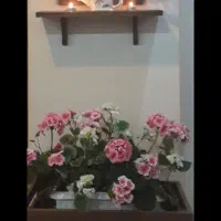اینه سنتی  میز گلدون وشلف