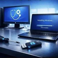 نصب ویندوز و تعمیرات درمحل ارتقا کیس و لپ تاپ