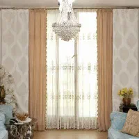 والن یا والان مخمل شانل زربافت گل برجسته دو طرف