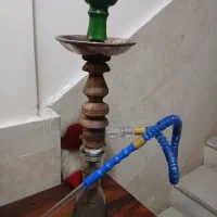 قلیون تنه چوبی