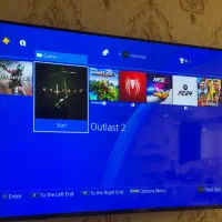 دو دسته اصلی یکترا Ps4  slim 1tb فول بازی 2026