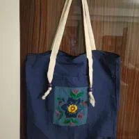 کیف پارچه ای گلدوزی