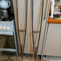 یک جفت عصای قدیمی استیل