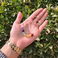 دستبند هفت چاکرا سنگ اصل و با کیفیت|جواهرات|اصفهان, خانه اصفهان|دیوار