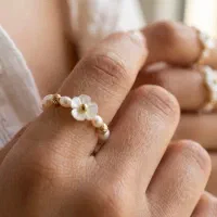 مروارید پرورشی،گل صدفی و گوی