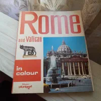 کتاب قدیمی شهر Rome رم ایتالیا