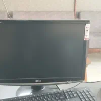 مینی کیس لنوو و مانیتور ال جی