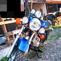 موتورسیکلت هندا ۱۵۰ طرح هارلی مزایده ۵ دنده