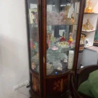 ست آینه کنسول و بوفه چوبی معرق