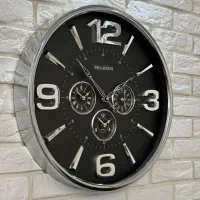 ساعت دیواری فلزی ۴موتوره