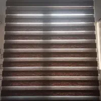 پرده زبرا طرح چوب