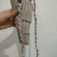 کیف بافتنی مکرومه