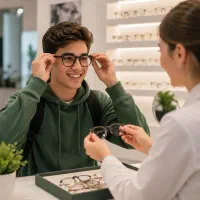 تخفیف ویژه ۲۰٪ دانشجویی عینک طبی