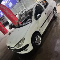 پژو ۲۰۶ SD تصادفی