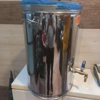 سماور استیل بشکه ای صنعتی برقی