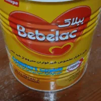 قوطی شیر خشک ۱۰ عدد با قاشق و پلمپ الومینومی