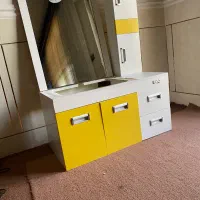 سرویس روشویی کابینتی با آینه و باکس