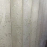 پرده پتینه ابریشم و کناره پتینه مخمل
