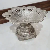 شیرینی خوری پایه دار سیلور