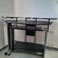 میز کامپیوتر چوب خارجی