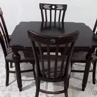 میز نهارخوری ۴نفره چوب راش