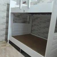 تخت خواب ۲طیقه ام دی اف با تشک