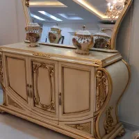 کنسول تمام چوب
