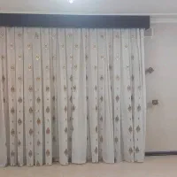 فروش پرده سالن همراه با آستری و کتیبه