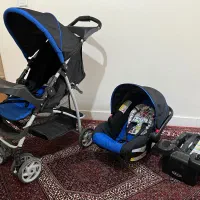 ست کامل کالسکه Graco + کریر + پایه خودرو