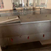 سرخ کن گازی صنعتی تمام استیل