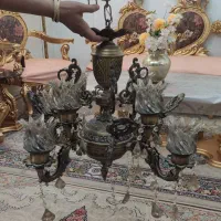 لوستر لاله عباسی برنزی