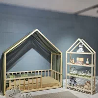 تخت مونته سوری کلبه چوبی