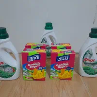 حراج کیسه زباله و مایع لباسشویی
