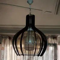 لوستر چوبی